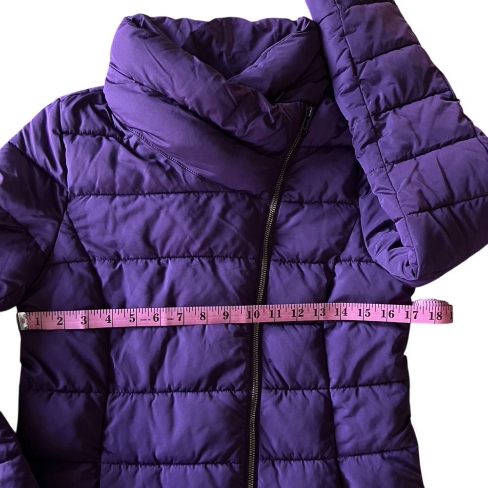 DKNY 3/4 Length Lightweight Puffer Parka Coat size XS - Picture 7 of 12